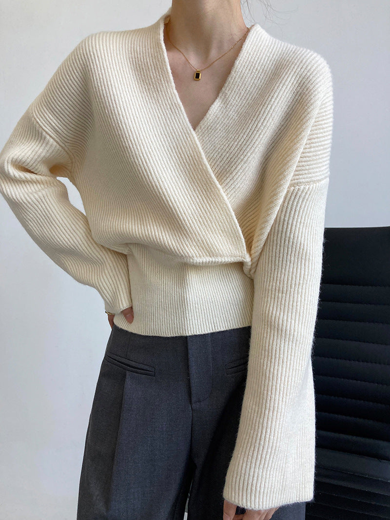 She's Effortless Wrap-tröja