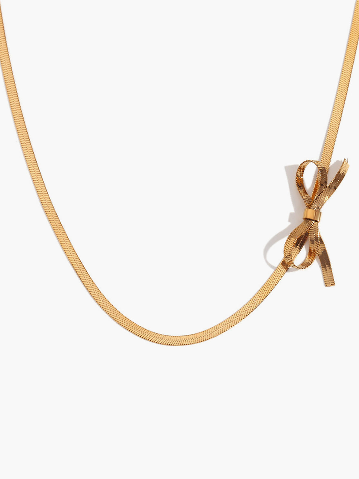 Goldene Schleifenkette