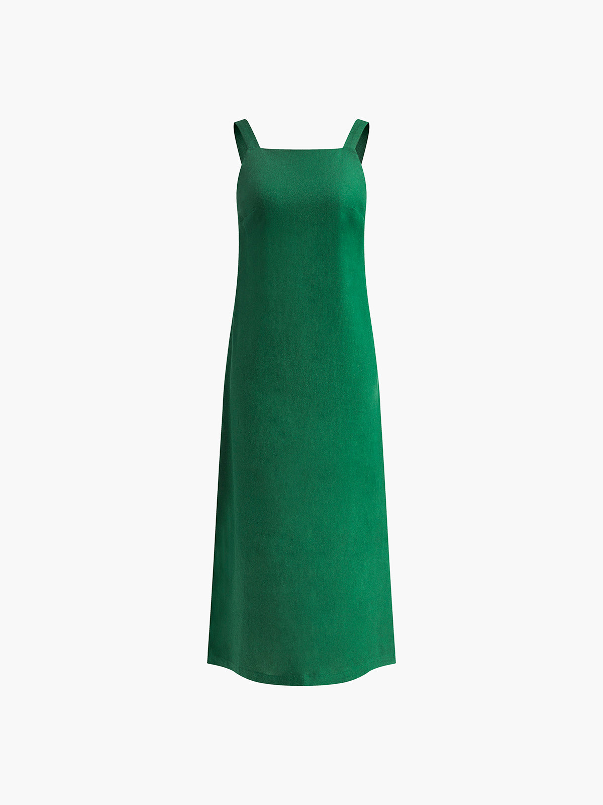 Minimalism – Langes Camisole-Kleid aus Baumwolle