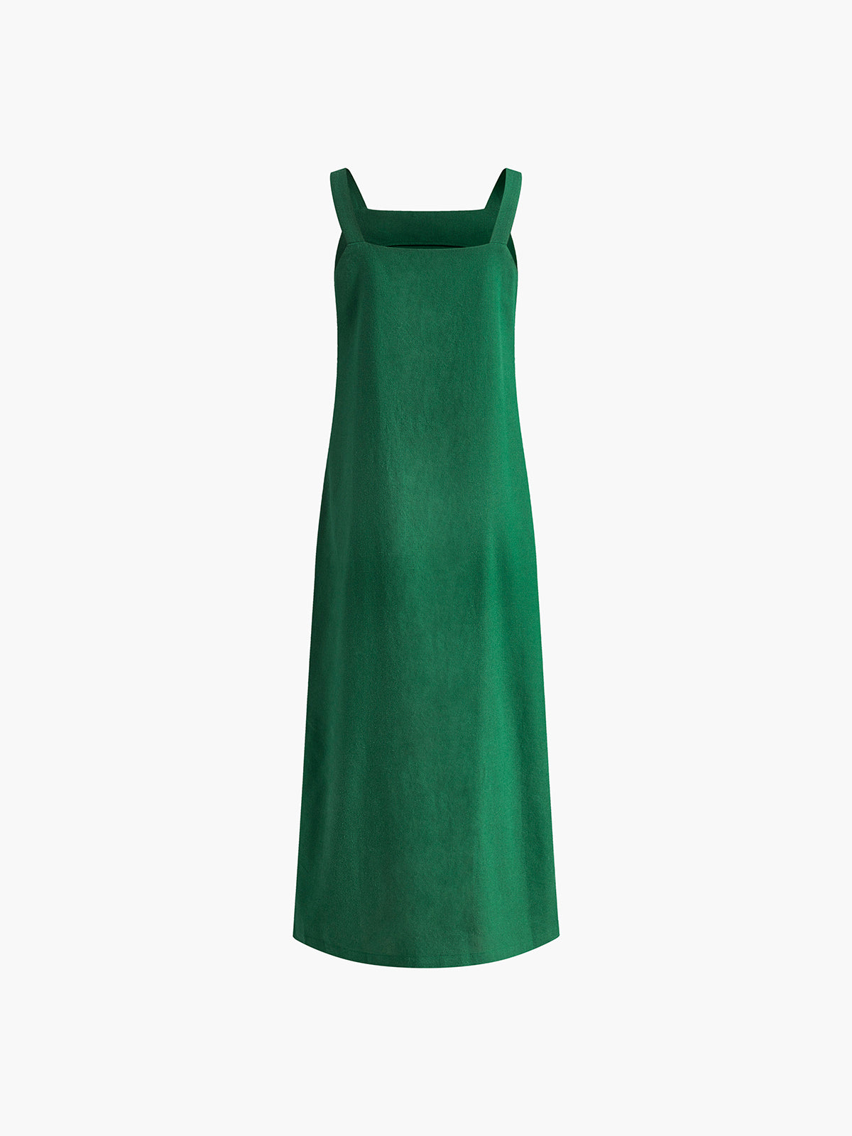 Minimalism – Langes Camisole-Kleid aus Baumwolle