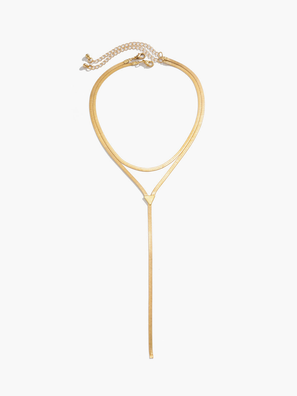 Halsband med tofs och ormmotiv