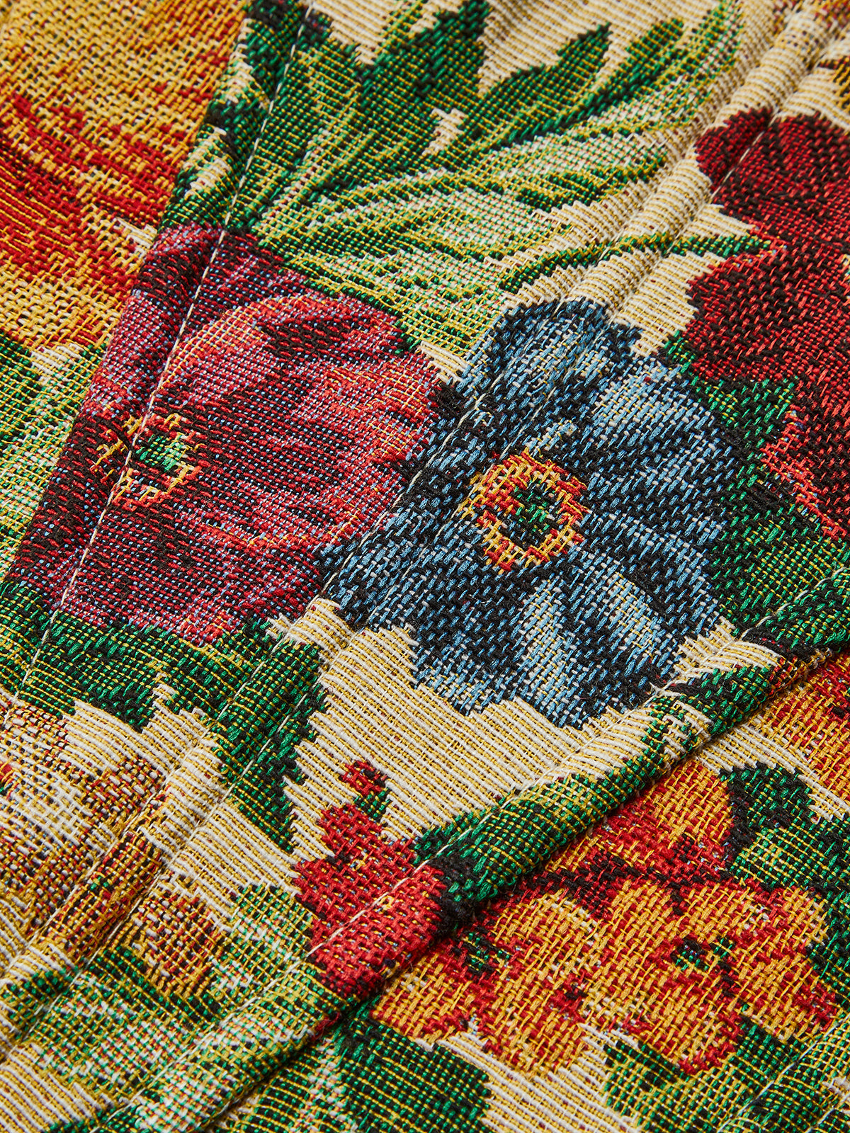 Korsett mit Blumenmuster und Kordelzug