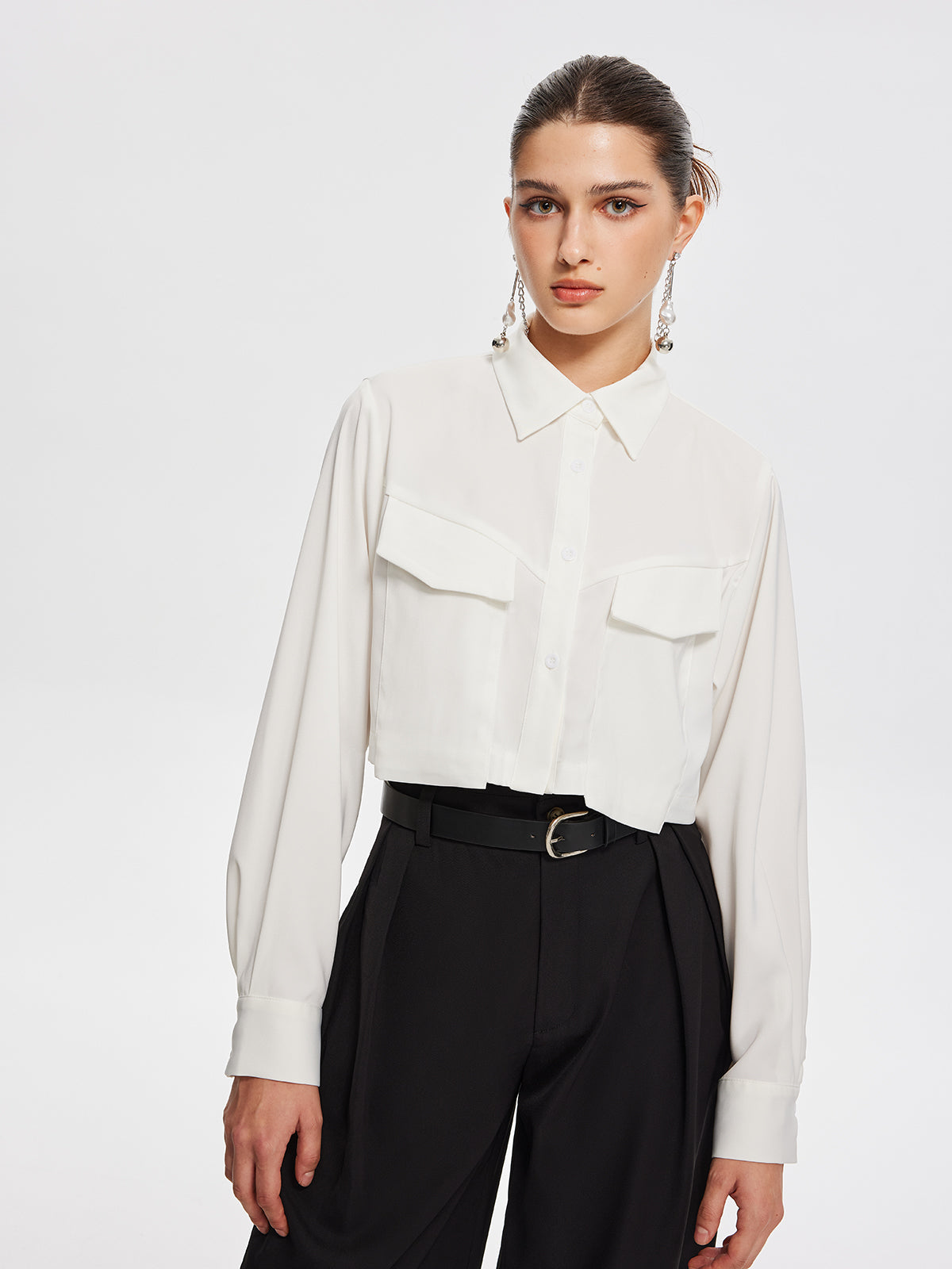 Fair And Square – Kurzes Hemd mit Kragen