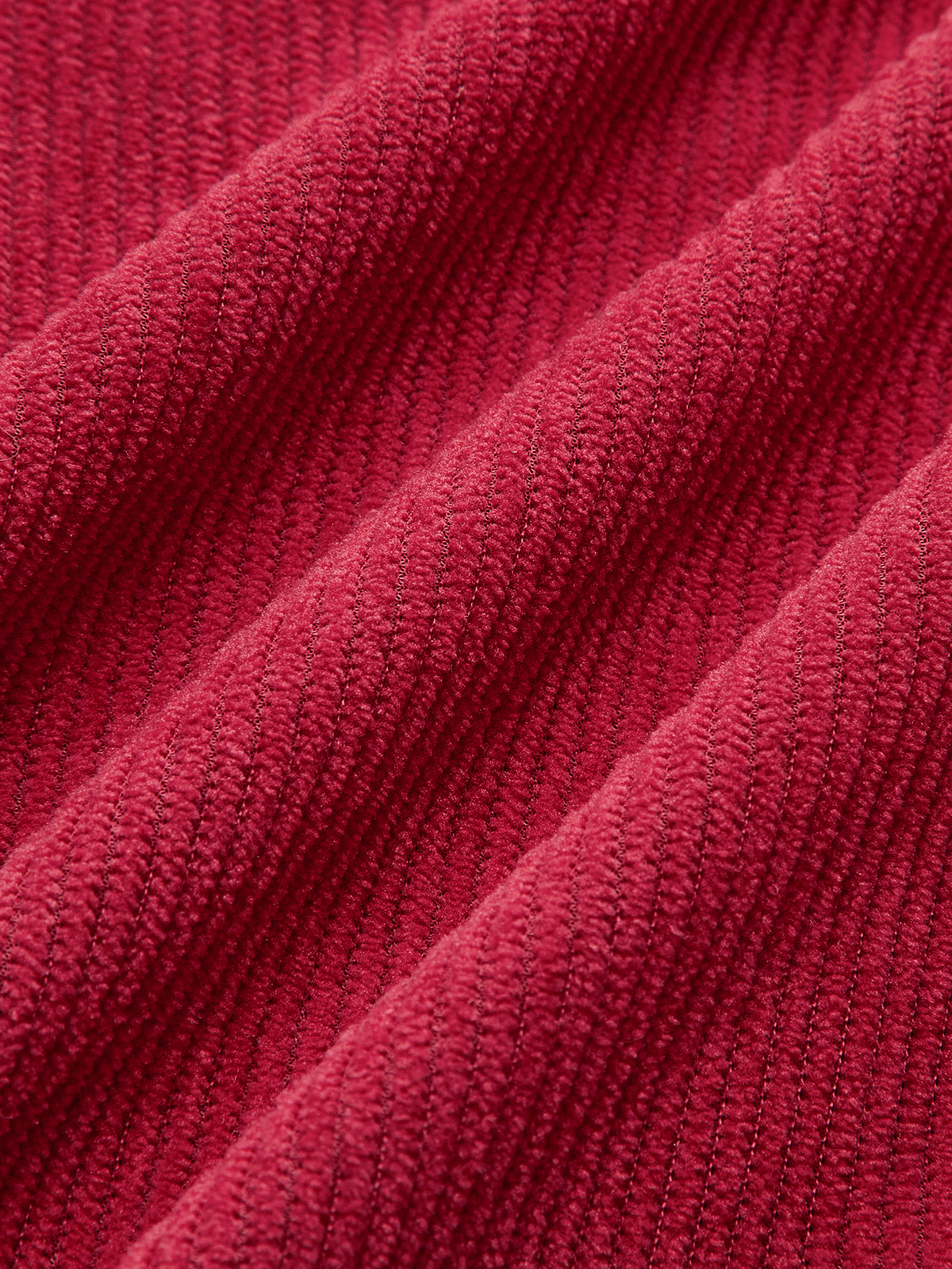 Cord-Skort mit Reißverschluss und Knopfdekor