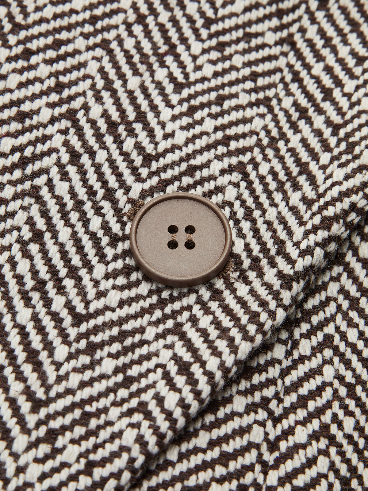 Chevron Lapel Kavaj med Spets