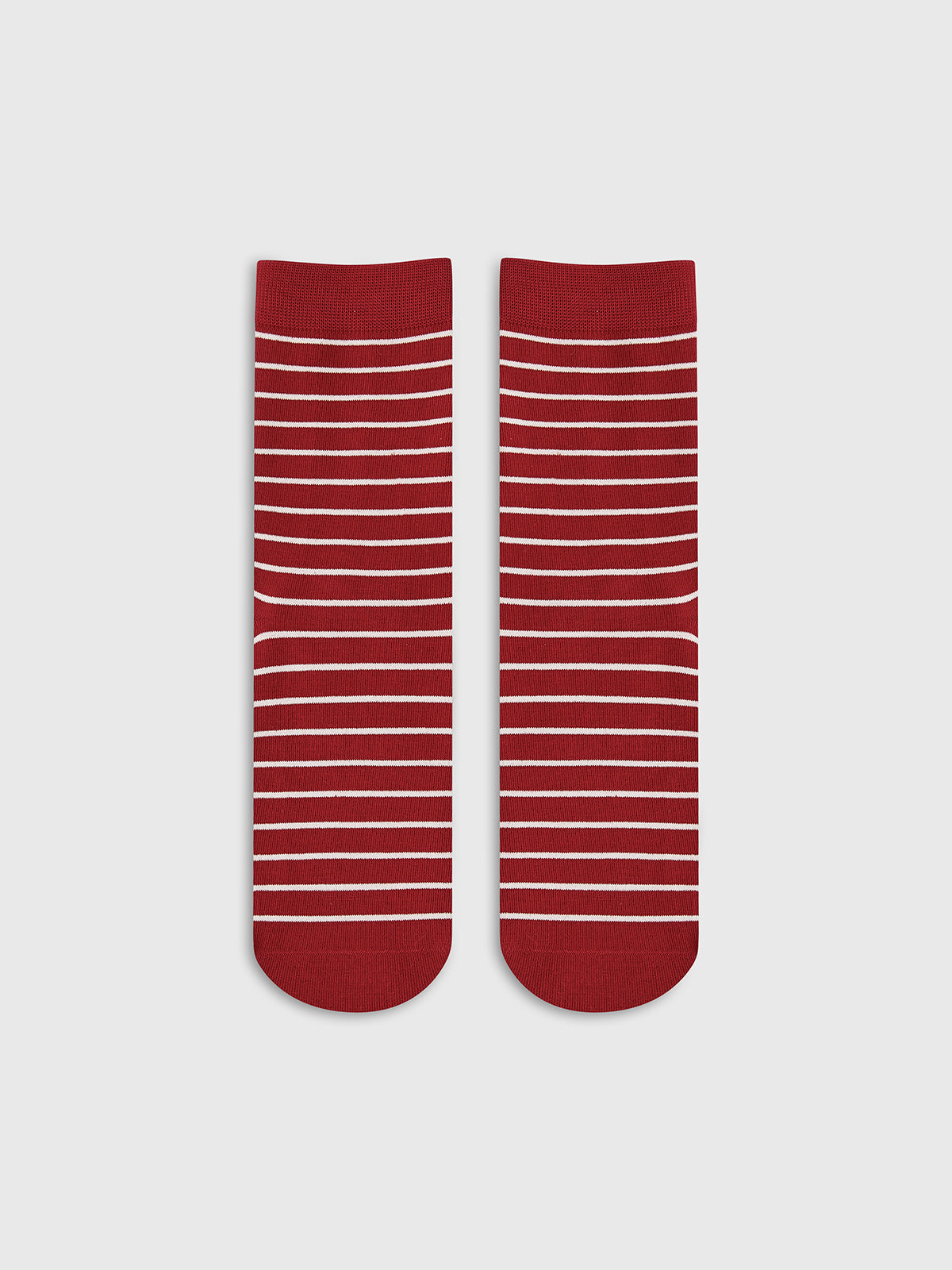 Stapelsocken mit Kontraststreifen