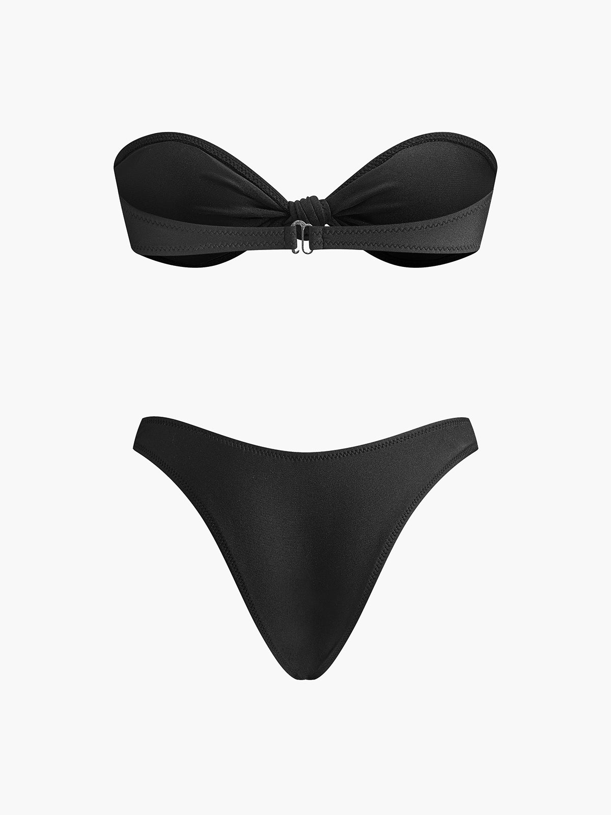 Knuten Bandeau Bikini Set