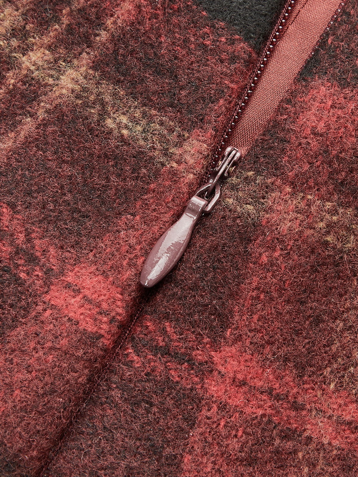 Wickel-Mini-Skort mit Schachbrettmuster