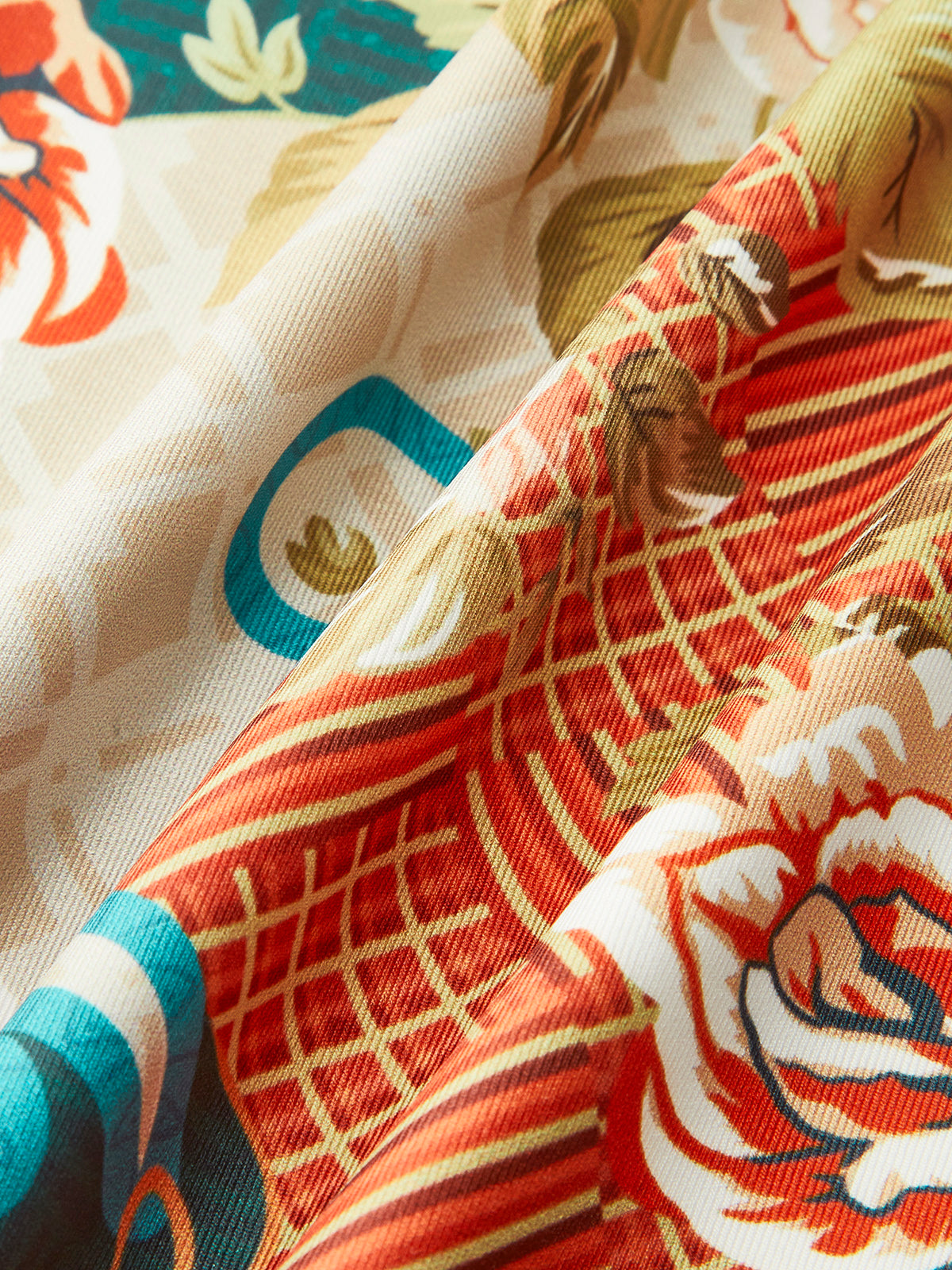 Neckholder-Kleid mit Blumenmuster und Bindeband hinten