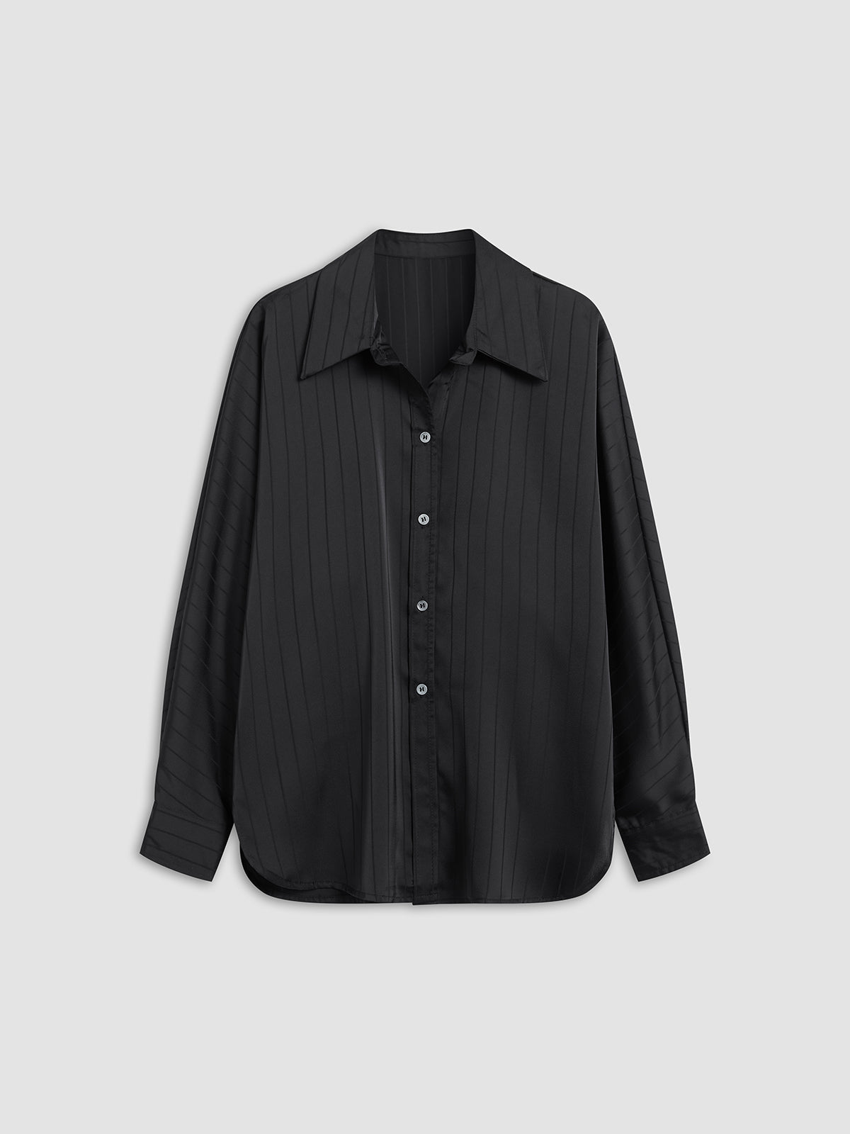 Charlotte Oversized Skjorta Med Knappar Och Krage 