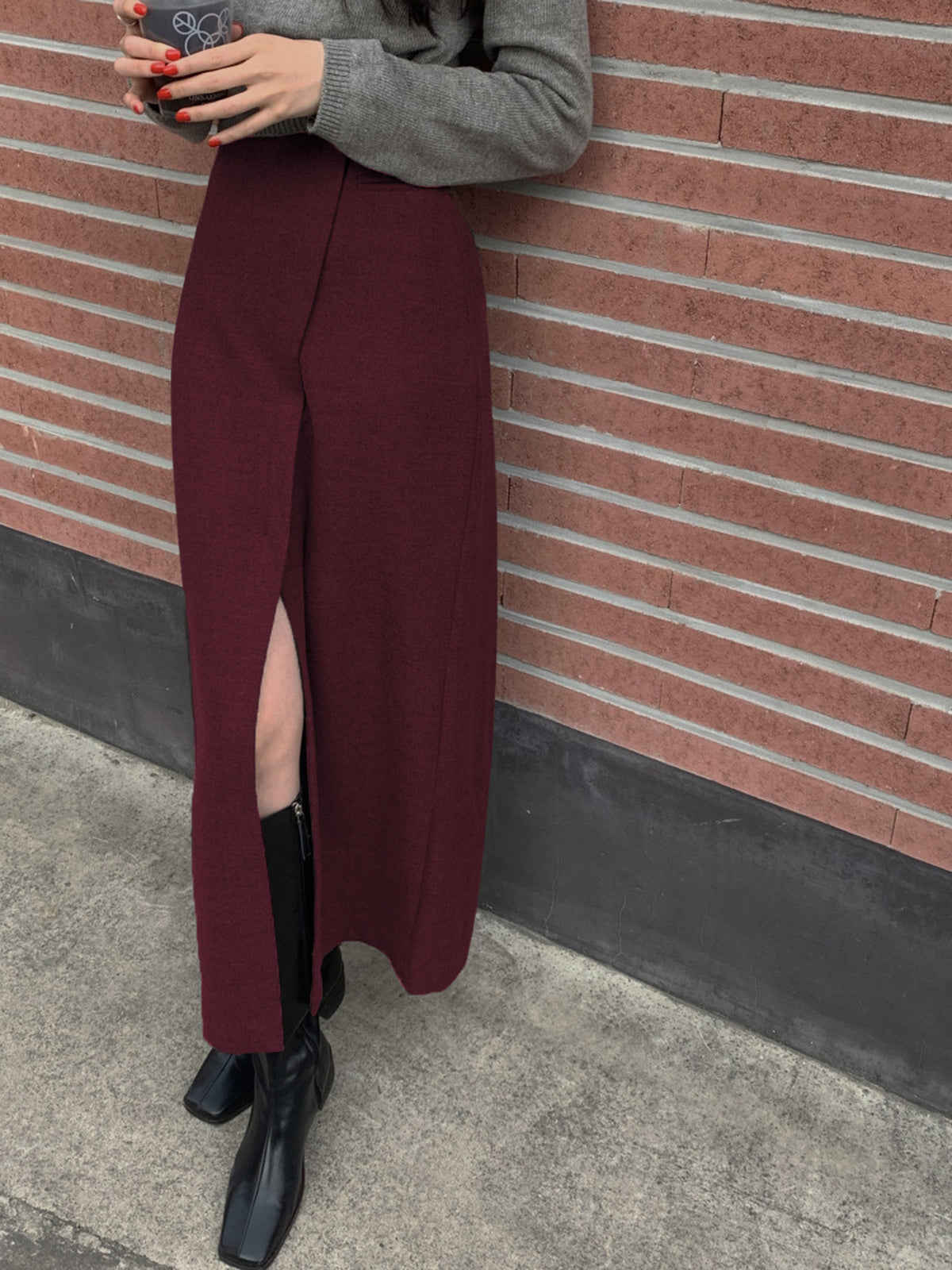 She's Effortless Slit Maxikjol 