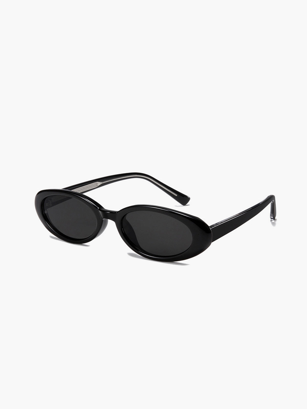 Ovale, runde Vintage-Sonnenbrille 