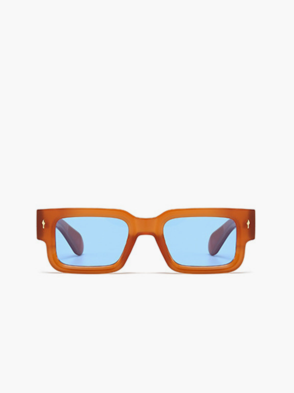 Sonnenbrille mit quadratischem Rahmen 