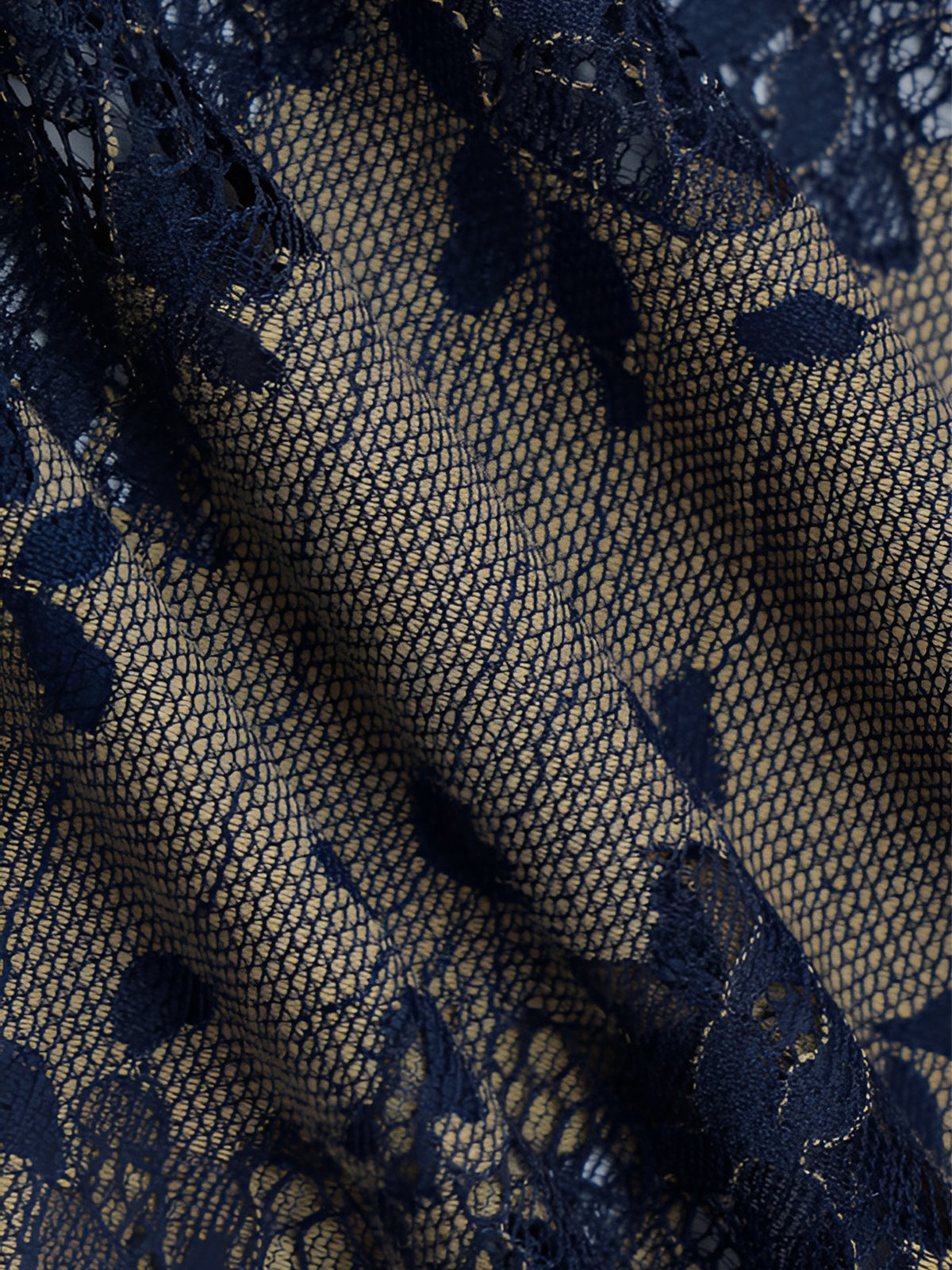 Midnight Garden – Langes Camisole-Kleid mit Schnürung 