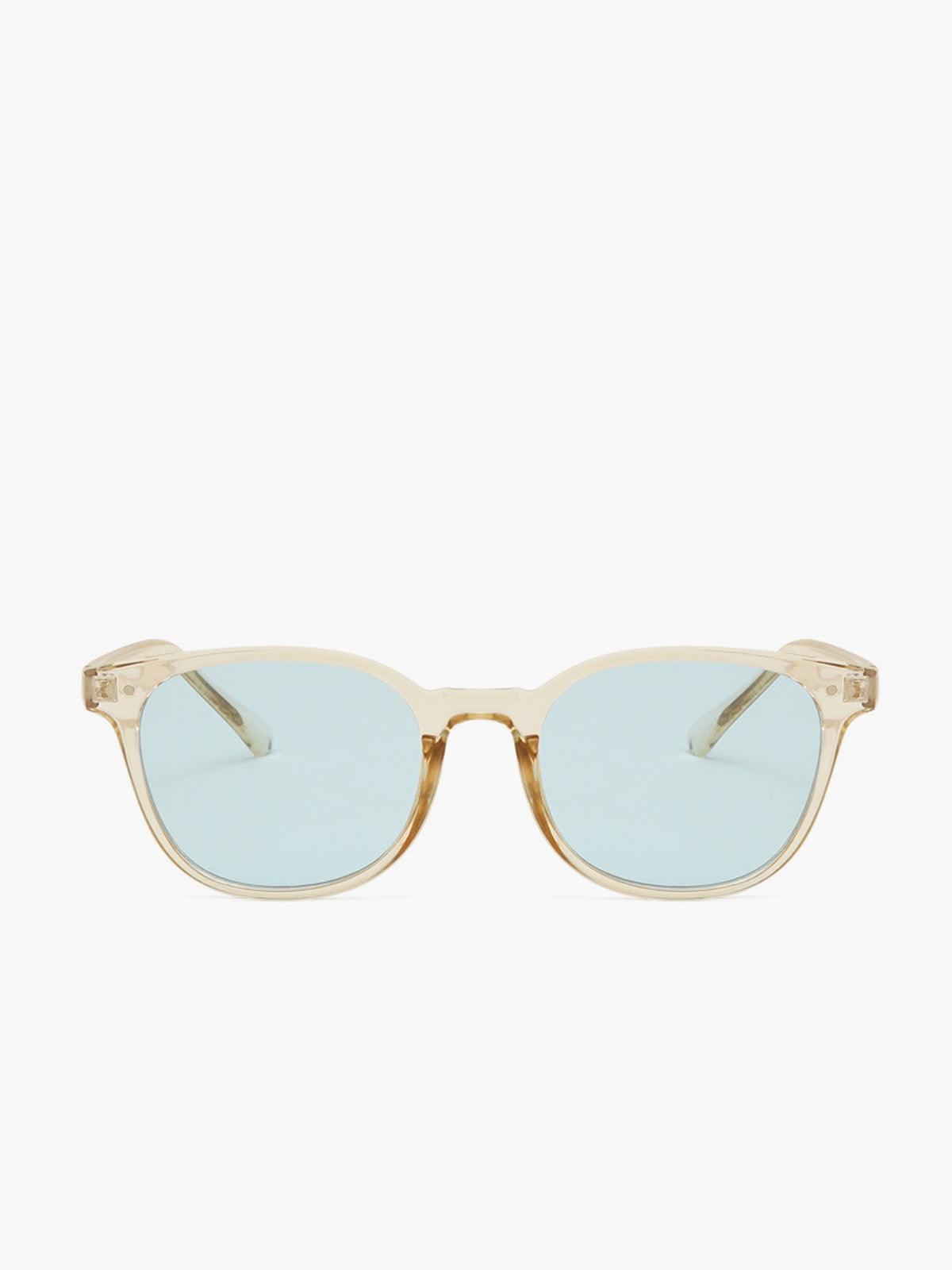 Hellblaue modische Sonnenbrille 