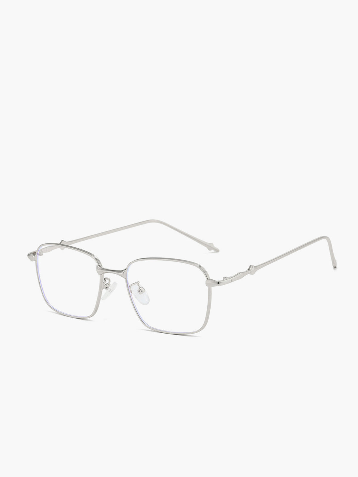 Elegante Brille in quadratischer Form