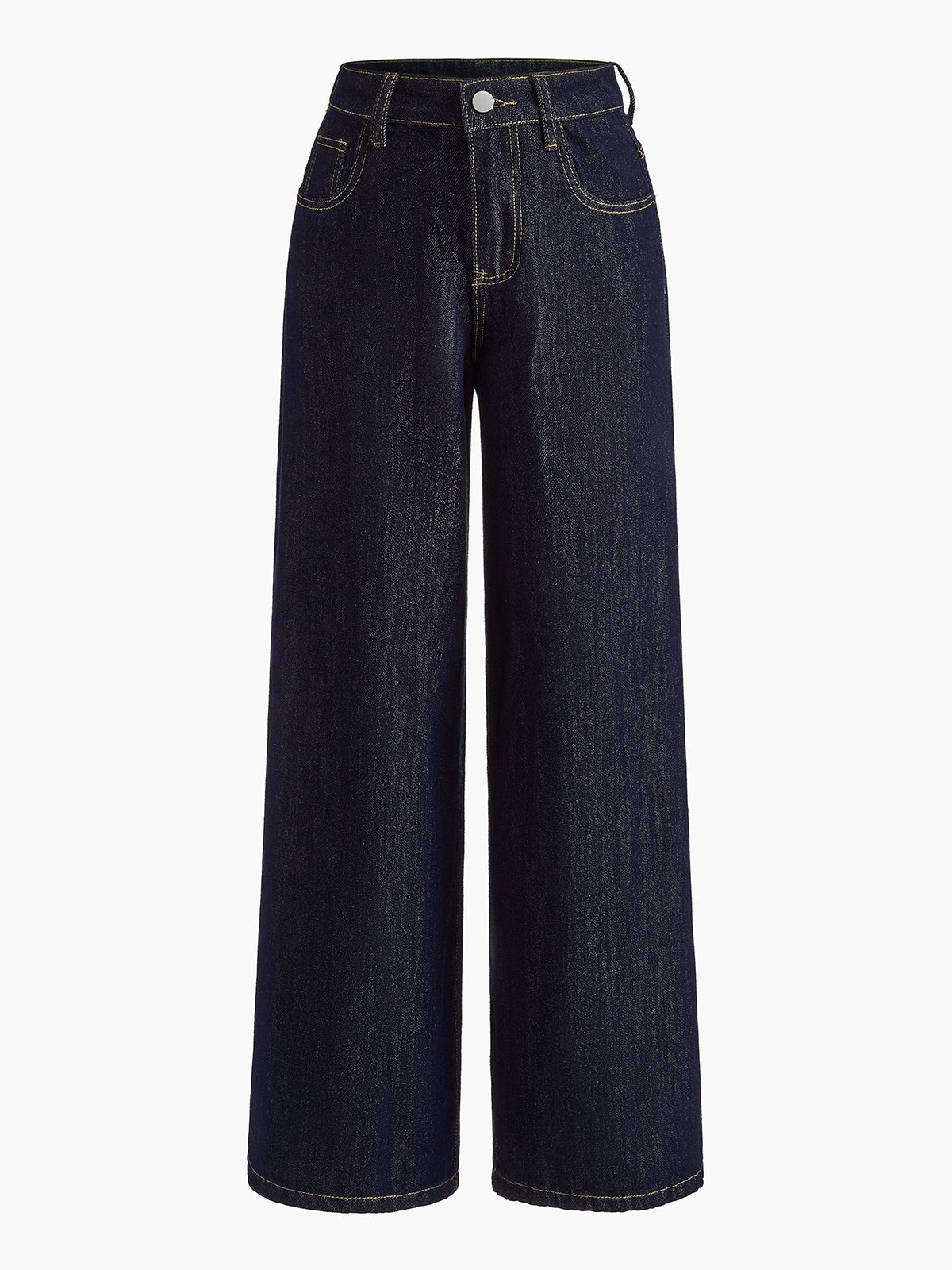 Vintage-Jeanshose mit weitem Bein