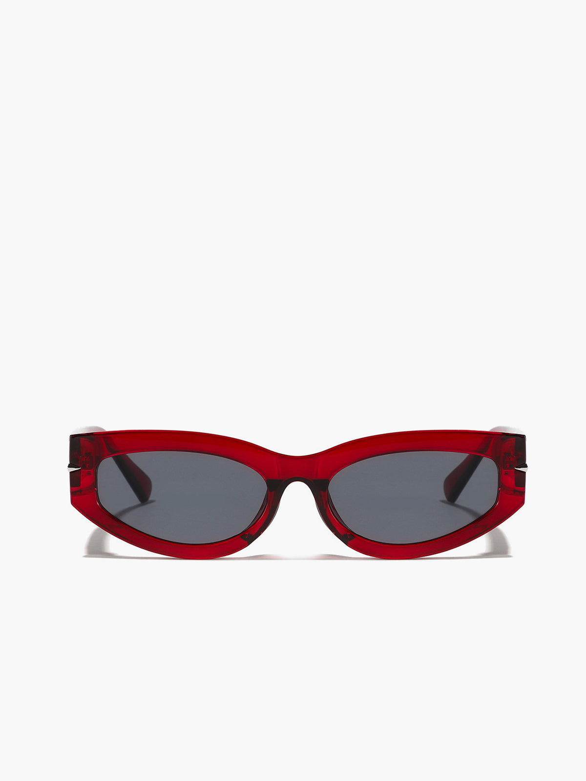 Retro-Cat-Eye-Sonnenbrille mit breitem Rahmen 