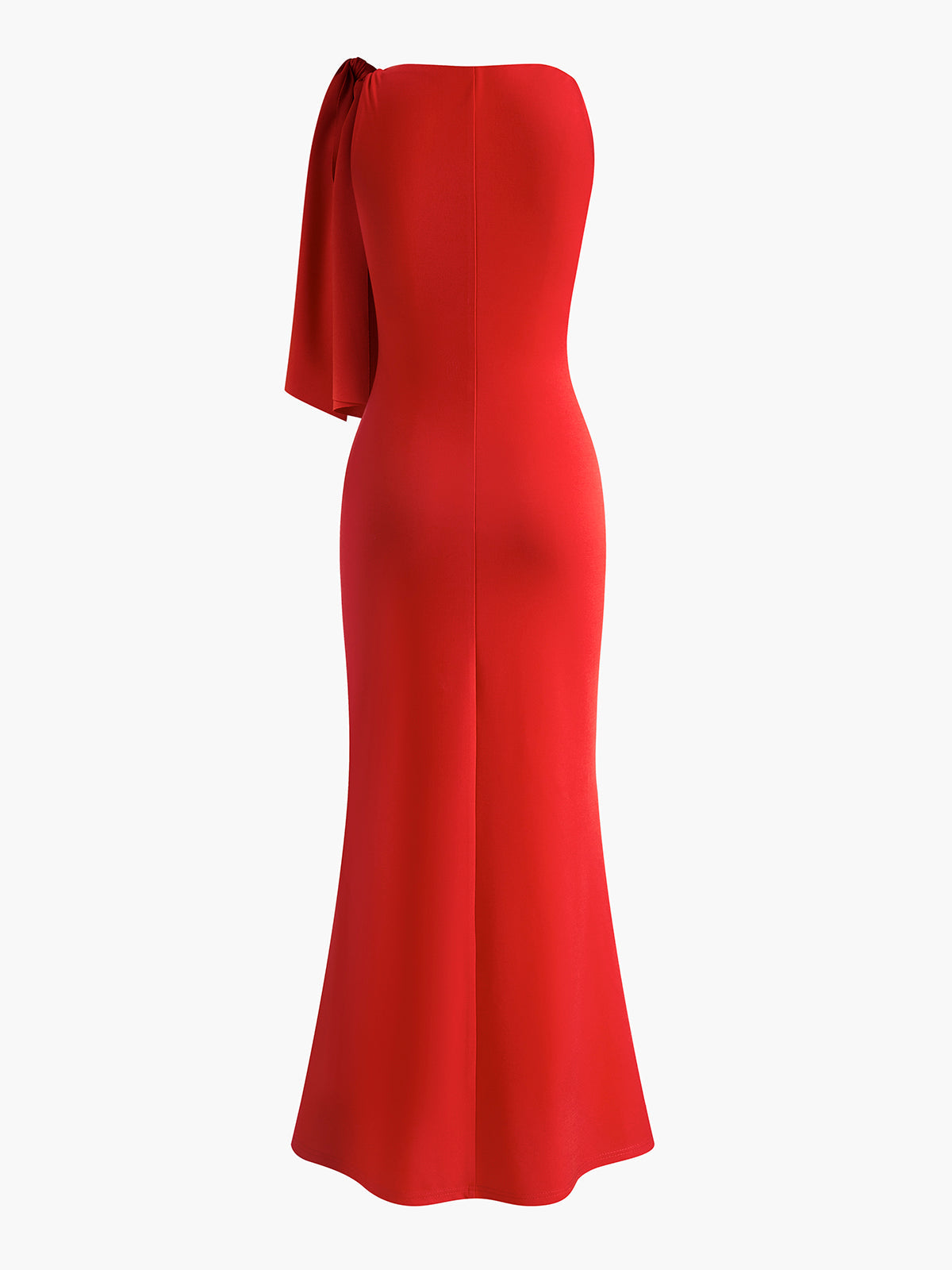 Beloved – Langes, ärmelloses Kleid mit Knoten 