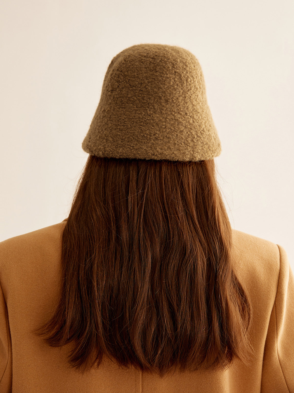 Bucket Hat i ullblandning 
