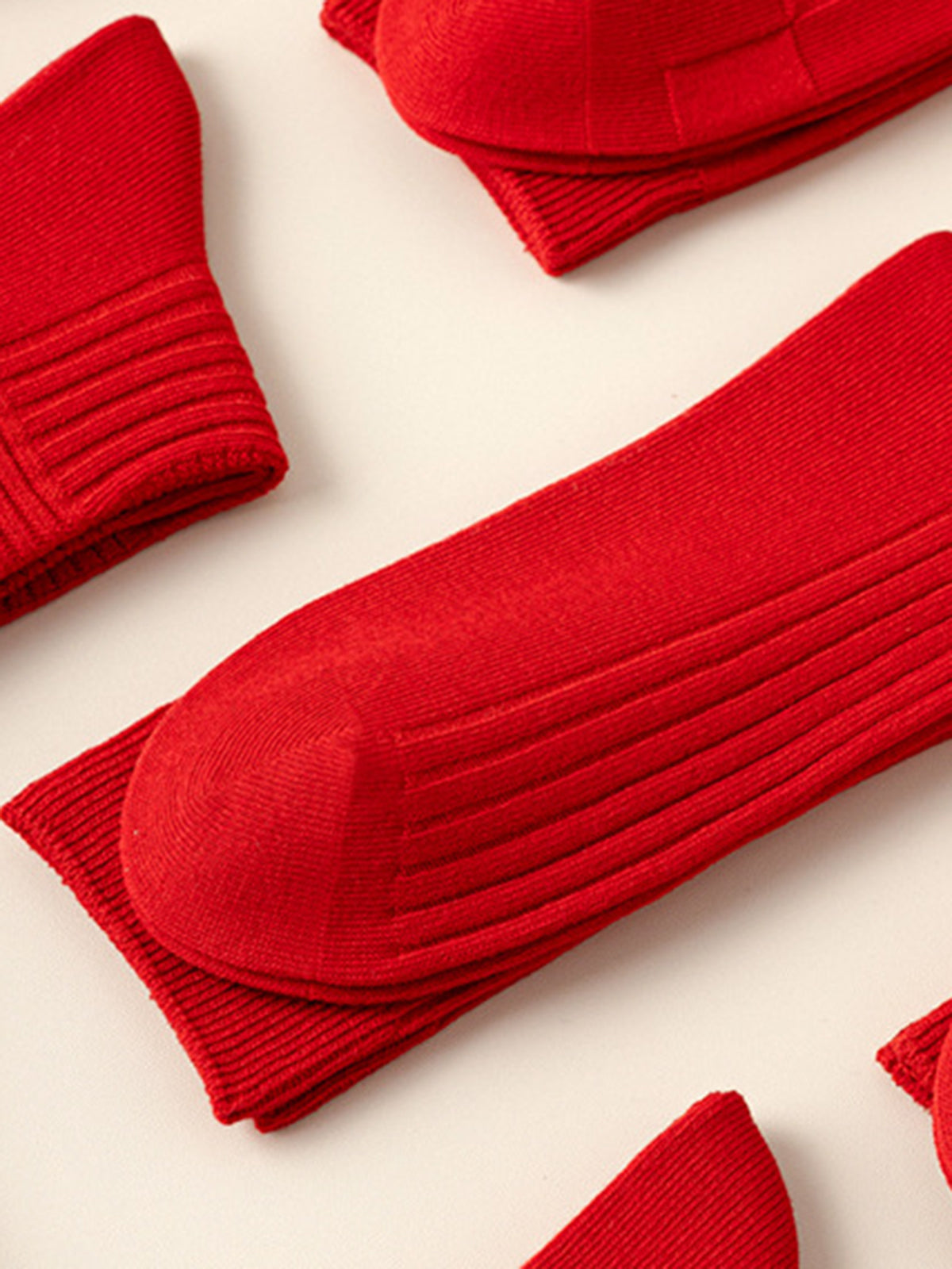 Nadelstreifen-Halbwadensocken 