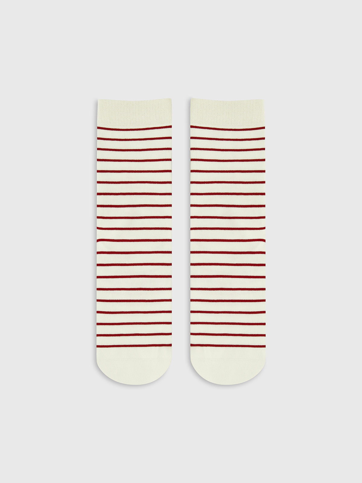 Stapelsocken mit Kontraststreifen 